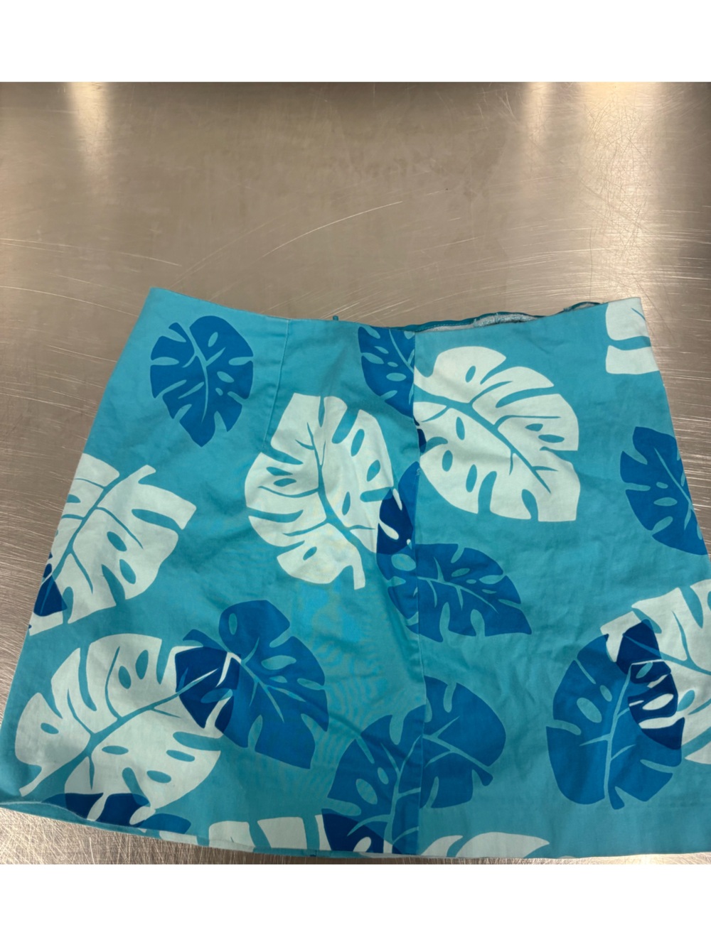 Express Womens Aqua & Teal Tropical Cover-Up